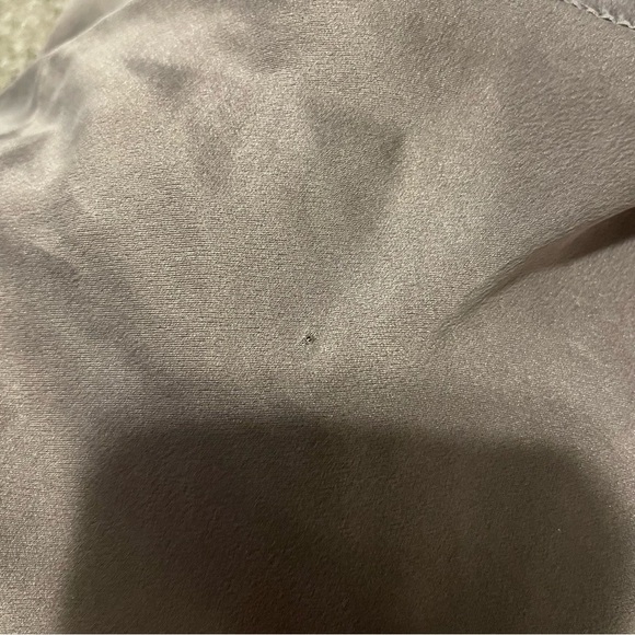 Lily Silk Gray Slip Skirt - Picture 6 of 6